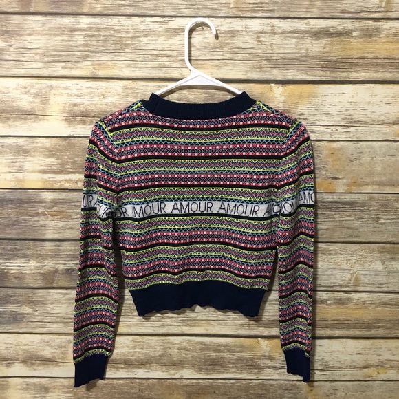 NWOT-TOPSHOP: Amour Sweater AC026 - Picture 6 of 6